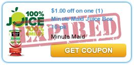 $1.00 off on one (1) Minute Maid Juice Box 10-pk