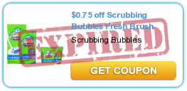 $0.75 off Scrubbing Bubbles Fresh Brush
