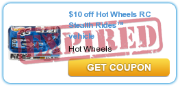 $10 off Hot Wheels RC Stealth Rides™ vehicle