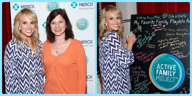 Elisabeth Hasselbeck for Merck Active Family Project